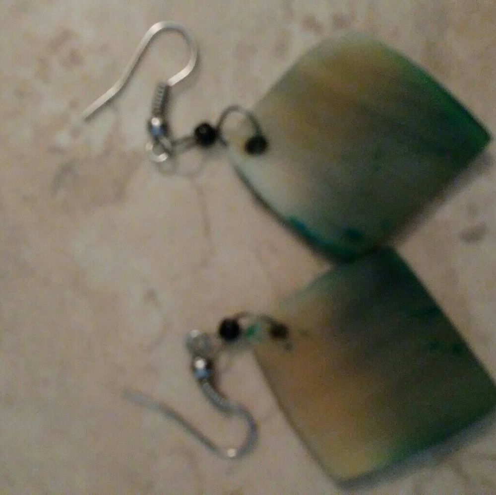 Painted Bone Earring Set - Picture 2 of 3